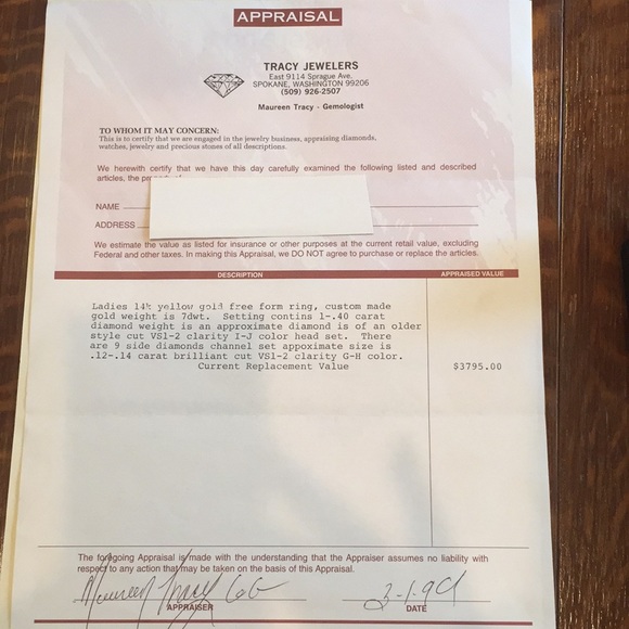 🎁Diamond Ring custom made size 6🎁 - Picture 5 of 8